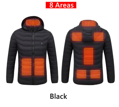 2021 NEW Men Heated Jackets Outdoor Coat